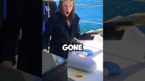 She Dropped Her Food & Laughed With Everyone! 🥴😂(@NoOneCaresYT)#shorts