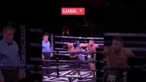 DAMN! | Nathan Lugo had a CRAZY knockdown last fight! #shorts #boxing #trending