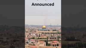 State of Emergency in Jerusalem