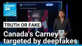 Canadian PM Carney targeted by viral deepfakes on social media • FRANCE 24 English