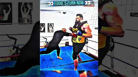 Eddie Hall vs Dutch Giant 🔥 #shorts #boxing #savage #trending