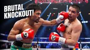 Pacquiao vs Barrios FULL FIGHT Highlights 2025 | Brutal Knockout & Shocking Ending!
