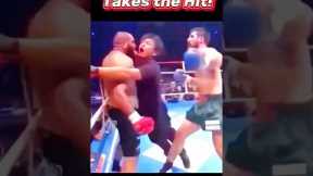 When the Ref Takes the Hit! #boxing #mma  #trending