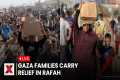 Gaza Aid LIVE: Palestinians Carry