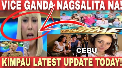VICE GANDA ITS SHOWTIME NAGSALITA NA!CAST NG KIMPAU SERYE INABANGAN JULY 1,2025