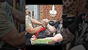 Did Akimbo get his revenge?🔥😱 #armwrestling #trending#sports#shorts