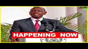 LIVE STATE HOUSE - Ruto to address the Nation after Sabasaba Deadly Protests
