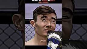 AKIMBO 69 EYES SCARY MMA FIGHT #sports #bodybulding #fight #trending #shorts
