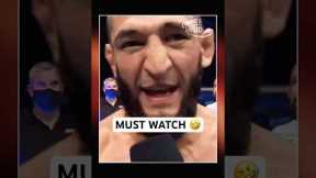 😂 Khamzat Chimaev said ‘I smash everybody’ then THIS happened #shorts #youtubeshorts #trending #ufc