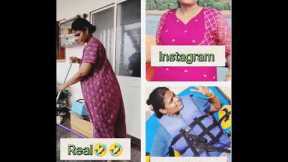 Social media vs Reality🤣#comedy #laugh #fun #viral #status #trending #ytshorts #watsapp #youtube#yt