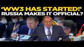 BREAKING NEWS LIVE | Russia DECLARES... WW3 Has Begun | West on High Alert | Times Now World