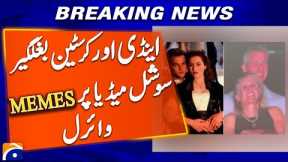 Andy and Christine Baglgir, social media memes go viral | Breaking News | Geo News