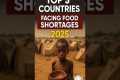 Top 5 Countries Facing Food Shortages 