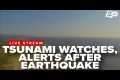 LIVE: Japan under tsunami warning, US 