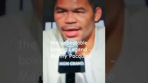 #trending#boxing legend Manny Pacquiao after the Fight#sports #entertainment #philippines