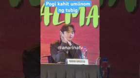 Rabin Angeles drinking his water #rabinangeles #seducingdrakepalma