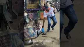 Giving Food To Poor People | Helping Poor People | Poor People Help Video | Helping Video #shorts