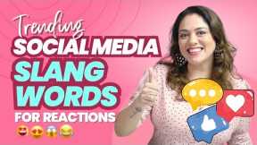 10 Most Viral 🔥 Social Media Slang Words In 2025! English Slang To Express Emotions | Vocabulary