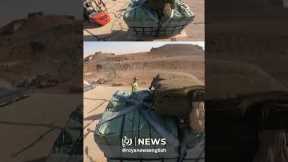 France airdrops humanitarian aid over Gaza