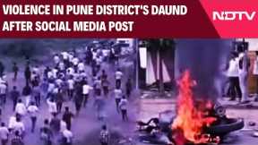 Pune Violence | Tension In Pune District's Daund After Social Media Post