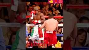 Floyd Mayweather vs Oscar #trending Fight highlight #boxing #knockout #floydmayweather #oscar