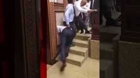 Maldives parliament descends into violence between politicians. #Maldives #Shorts #BBCNews