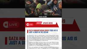 Gaza humanitarian crisis – food aid is just a drop in the ocean | Gaza | Us News Today | Israel