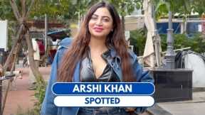 Arshi Khan Spotted In Andheri
