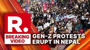 Gen Z Protest BREAKING: Nepal's Youth Protest Against Corruption And Social Media Ban