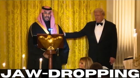 The Crown Prince Of Saudi Arabia Stuns The Audience At The White House With A Surprise Speech.