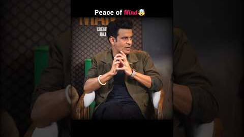 Manoj Bajpayee on Social media and Peace of mind 🤯💯
