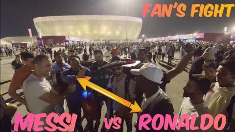 Messi vs Ronaldo Fan's Fight | Who's best | Mr PK | Mr PK Tamil