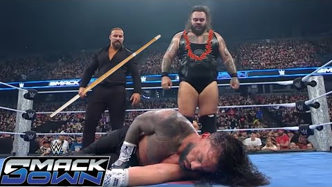 WWE SmackDown 14 November 2025 Roman Reigns Vs Bronson Reed & Bron Breakker Full Match Highlights