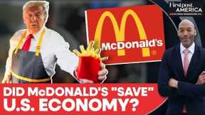 Trump Claims Inflation Fixed, Hails Lower Prices in US At McDonald’s Summit | Firstpost America  