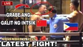 LATEST FIGHT! November 9, 2025 l Grabe China napasigaw sa tibay ni PINOY sa bakbakan