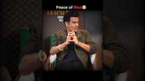 Manoj Bajpayee on Social media and Peace of mind 🤯💯