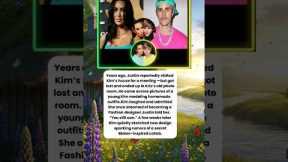 Justin Bieber’s Secret Visit to Kim Kardashian’s House Shocks Fans 😱💥 #kimkardashian #shorts