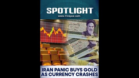 Iran Panic Buys Gold As Currency Crashes | Firstpost Spotlight | N18G