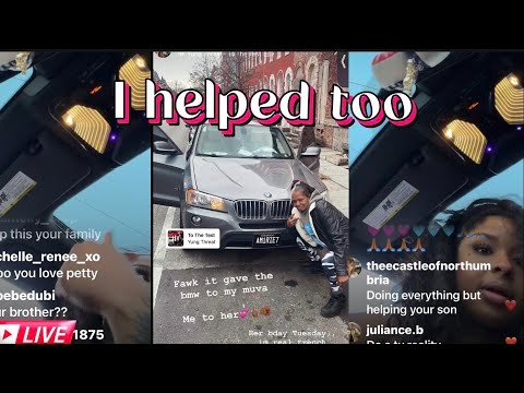 🚨Chrisean Live/ PETEY GIVE MOMMY HER CAR!