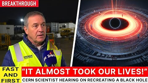 CERN Created a Black Hole in a Lab & Then It Sent Back a Signal That Defied Physics