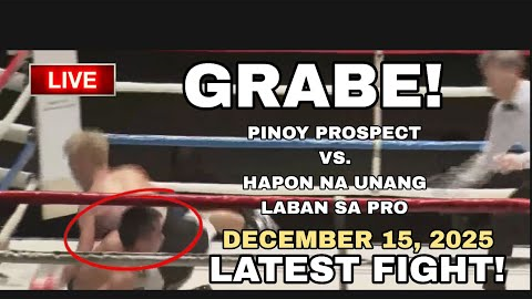 LATEST FIGHT! December 14, 2025 l Hapon na kapro-debut pa lang isinabak na agad sa isang PINOY