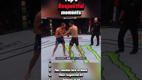 #respect #ufc #mma #youtubeshorts #moments #fight