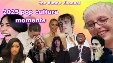 2025 Pop Culture Moments In A Nutshell
