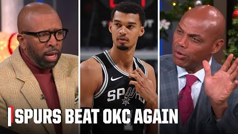 Inside the NBA reacts to Spurs' 3rd win vs. Thunder this season: 'They have their number' - Kenny