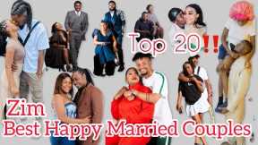 ‼️Top 20 Best Happily Married Couples In Zimbabwe 🔥ZimCelebs/Social Media Couples