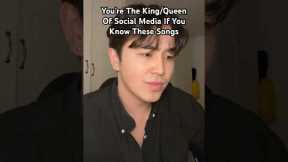 You’re The King/Queen Of Social Media If You Know All Of These! #songs #shorts #trending