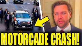 BREAKING: Vance Motorcade CRASHES As All HELL BREAKS LOOSE!