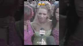 What BEYONCE Said After AALIYAH DIED 😱 #beyonce #aaliyah #shorts