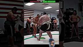 😱STRONGEST BODYBUILDER VS PRO SUMO WRESTLER FIGHT⚡