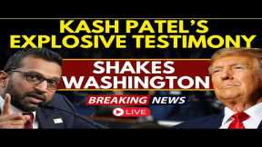 US News LIVE: Former US President Under Arrest? | Biggest Arrest In US History? | Kash Patel Hearing